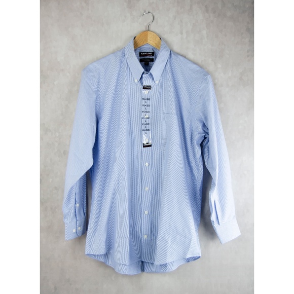 kirkland traditional fit dress shirt